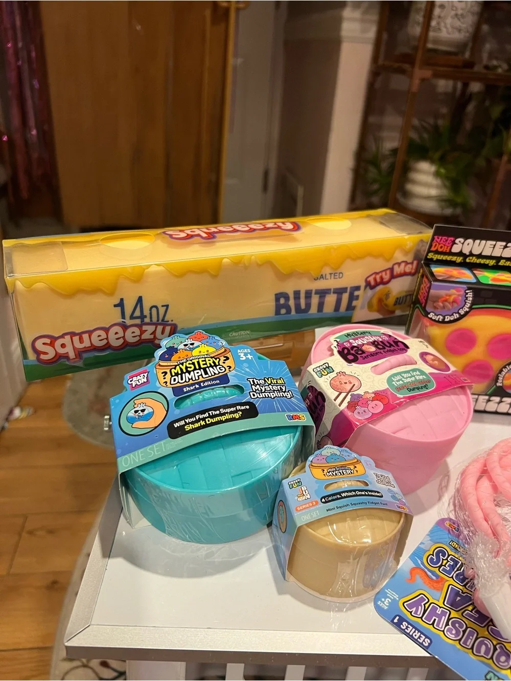 Premium 7pc Viral Fidget Squishy Lot NeeDoh RMS Butter